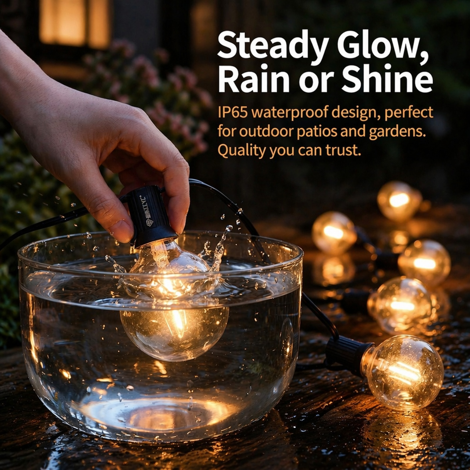 Bright and long-lasting LED bulbs for outdoor lighting