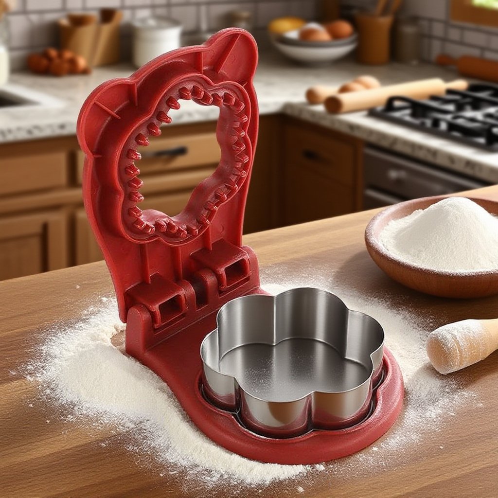 New sandwich edge pocket bread cutter household flower-shaped integrated sandwich cutting tool