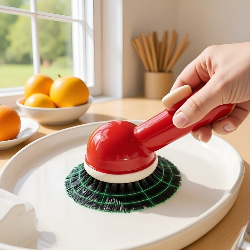 Kartáč na mytí hrnců pro domácnost