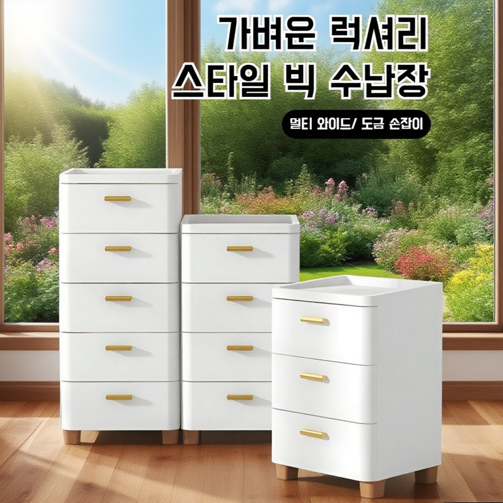 서랍장 서랍 정리함