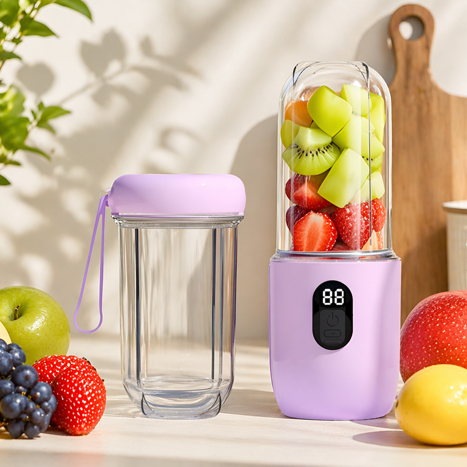 Mixeur portable USB multifonction pour jus, gobelet de voyage extérieur