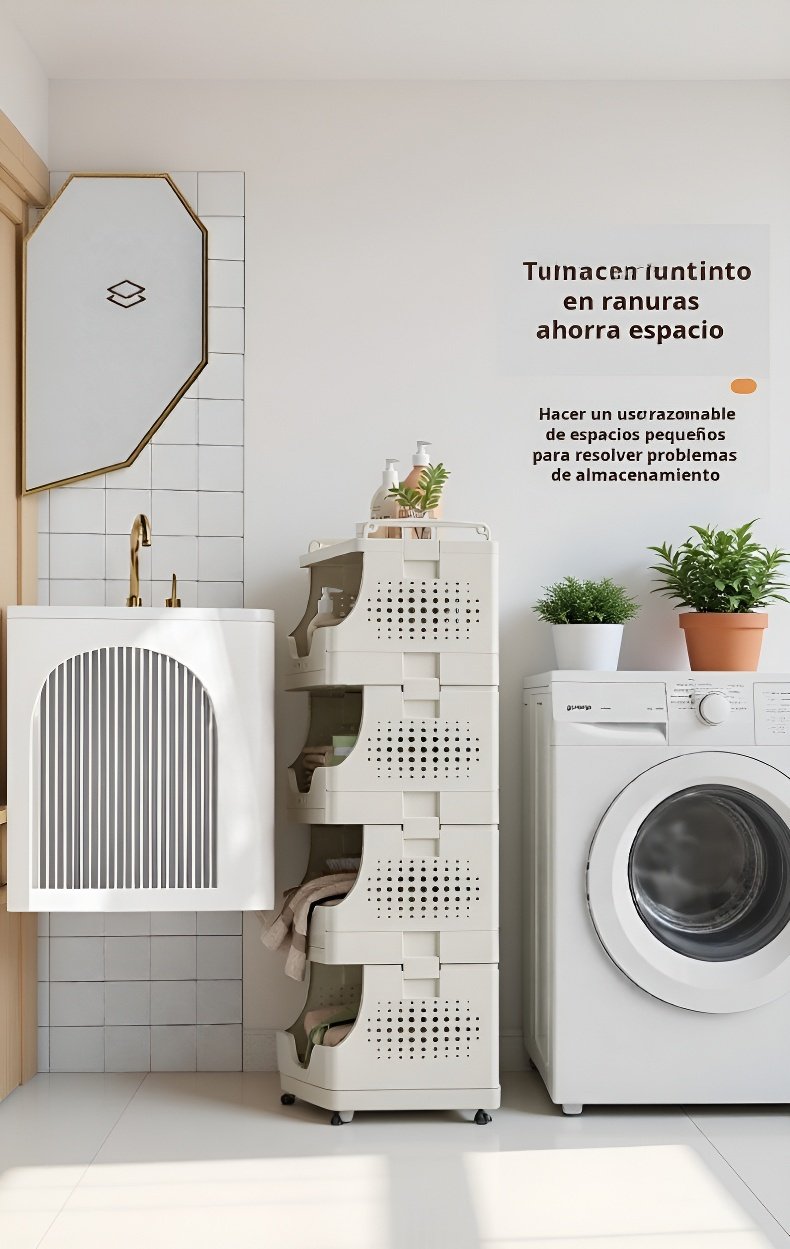 Organizador de ropa sucia para el hogar