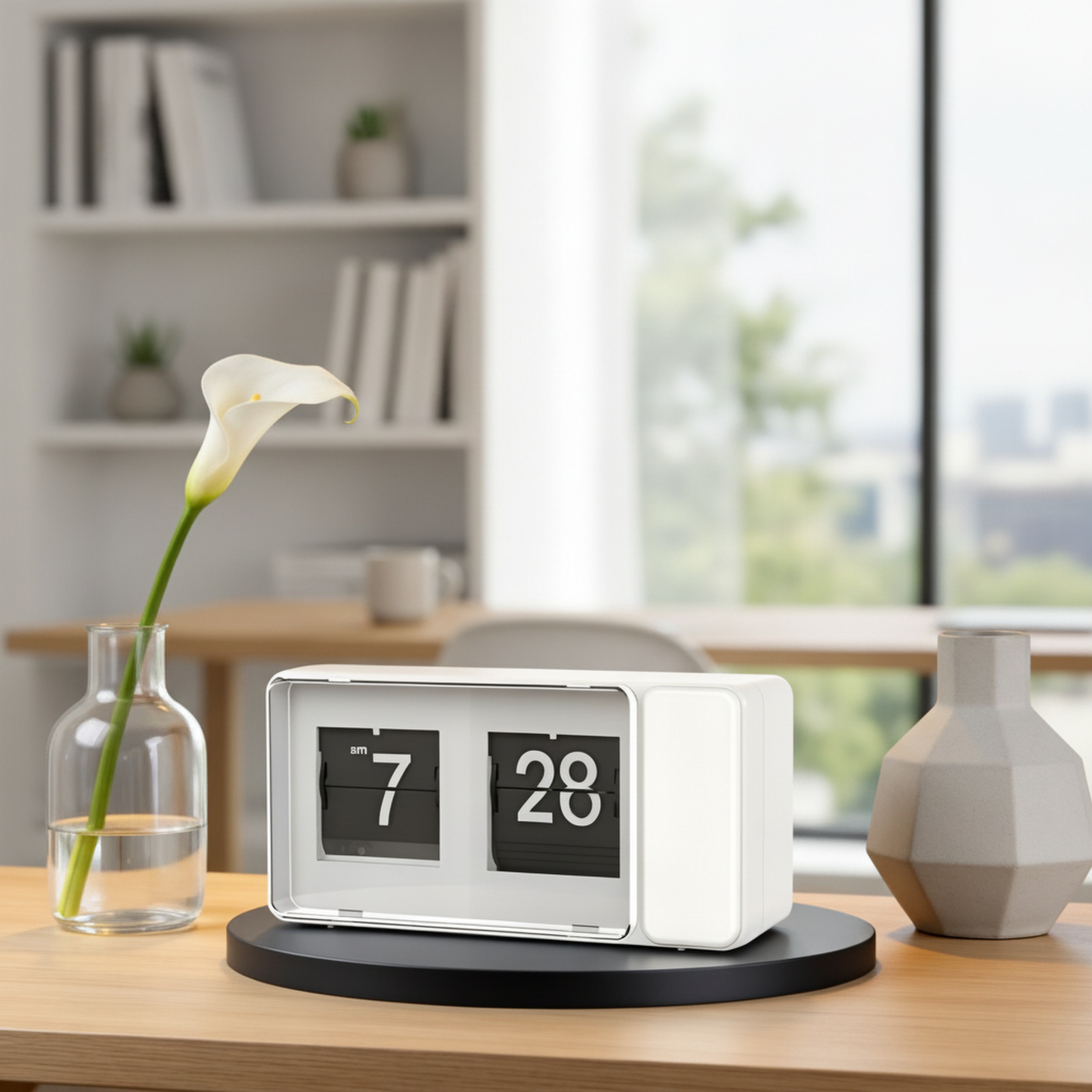Reloj decorativo moderno ideal para escritorios de estudiantes
