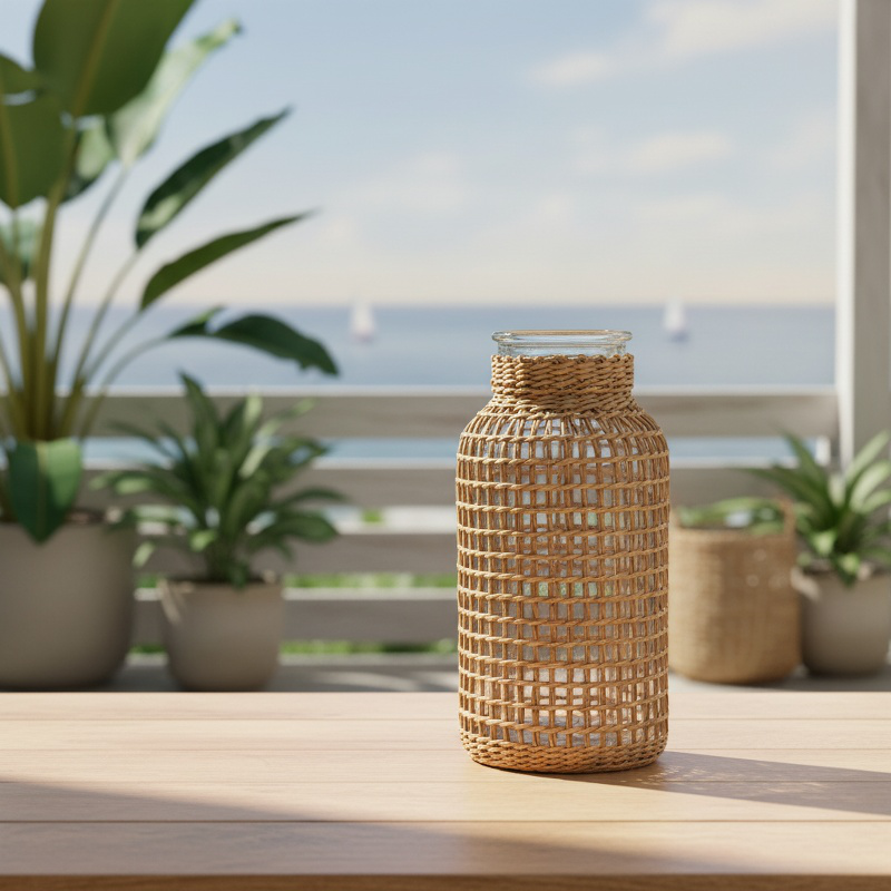 Décoration japonaise pour plantes aquatiques