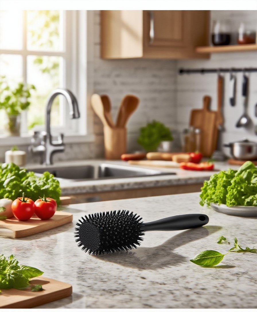 Cepillo limpiador para cocina y baño