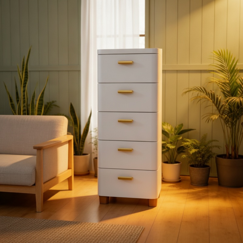 Mueble funcional para optimizar el espacio en la sala