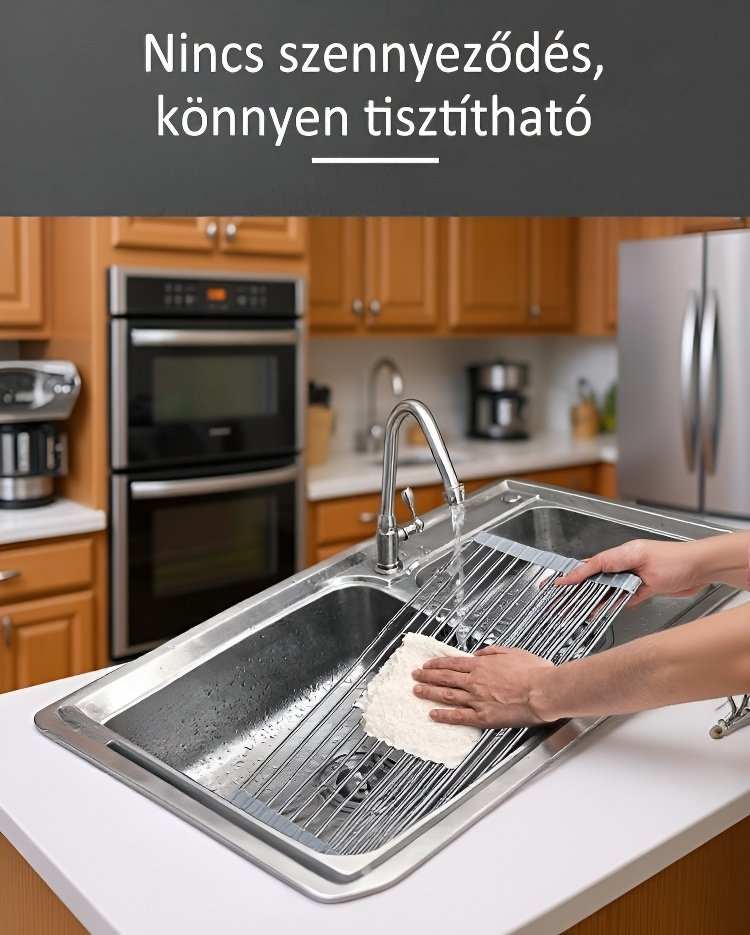 Konyhai edényszárító állvány