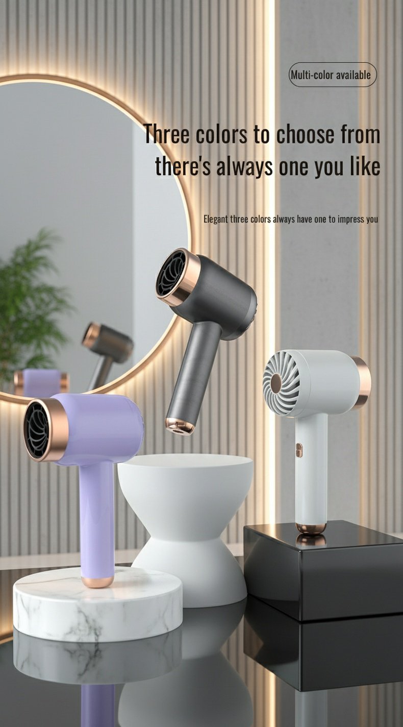 Frizz-free results with advanced ionic technology