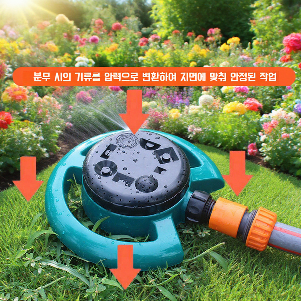 플라스틱 잔디 스프링클러