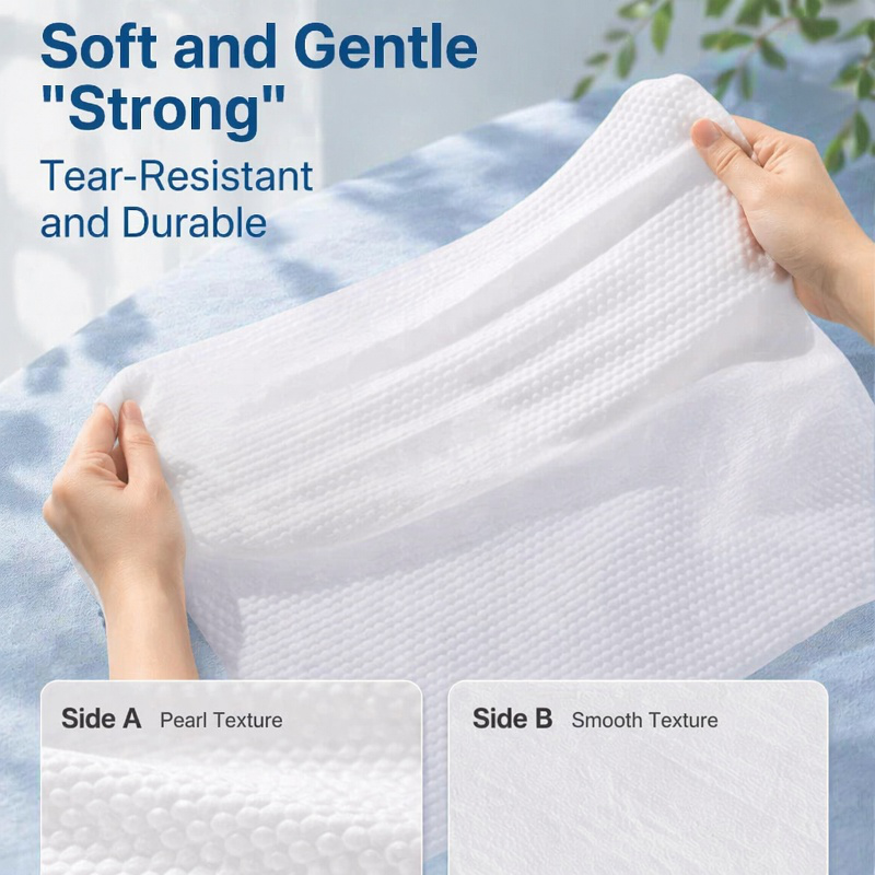 Individually Wrapped Disposable Towels and Bath Towels