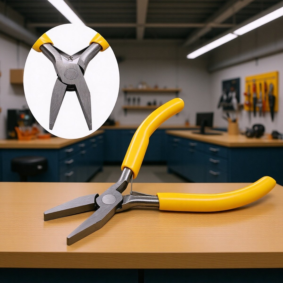 Vielseitige Zange für verschiedene Schmuckmaterialien