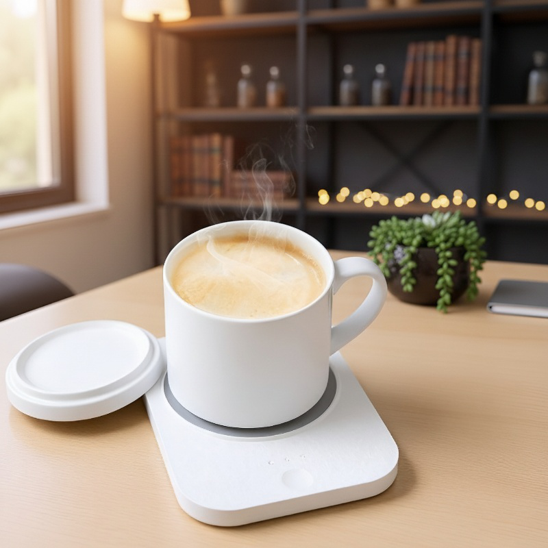 Constant temperature cup pad insulation cup pad coffee insulation pad 3 stage temperature setting au