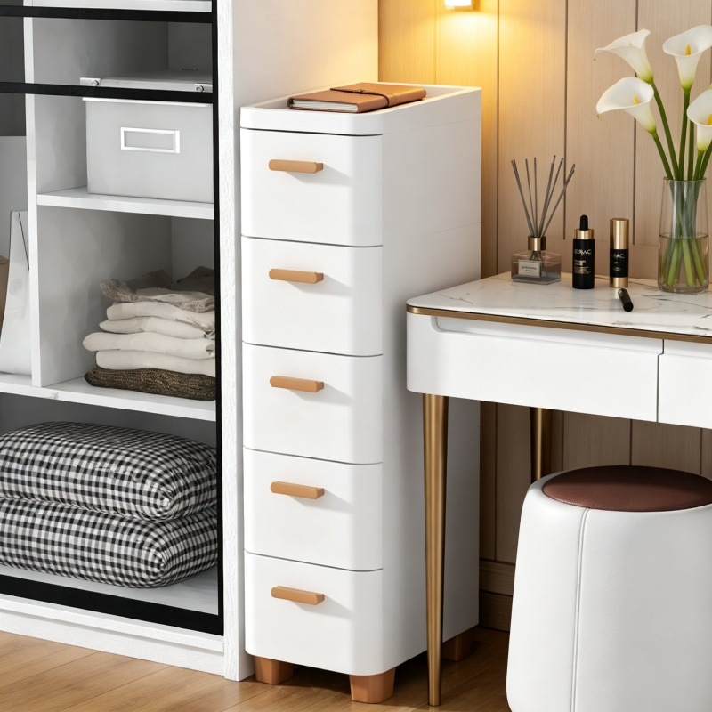 Armario doméstico de almacenamiento de múltiples capas tipo cajón para la sala de estar