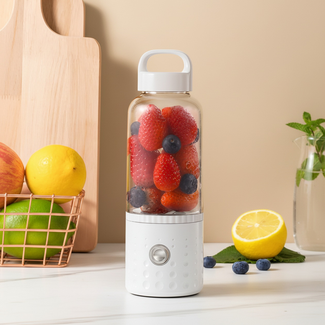 Small Household Fully Automatic Portable Fruit Juicer Cup