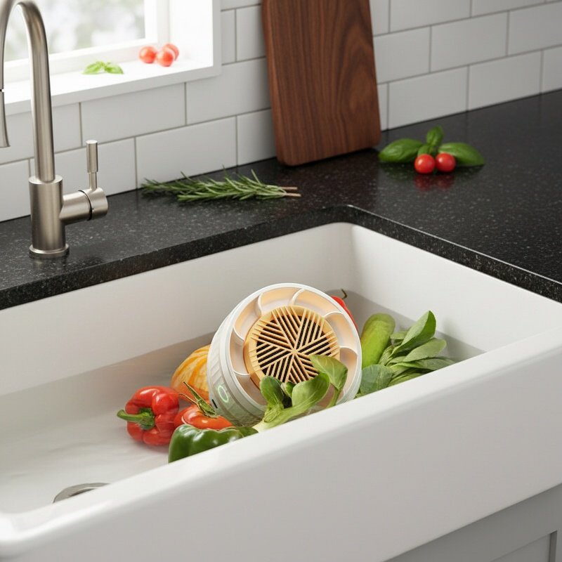 Wireless Electric Fruit and Vegetable Washing and Purifying Machine