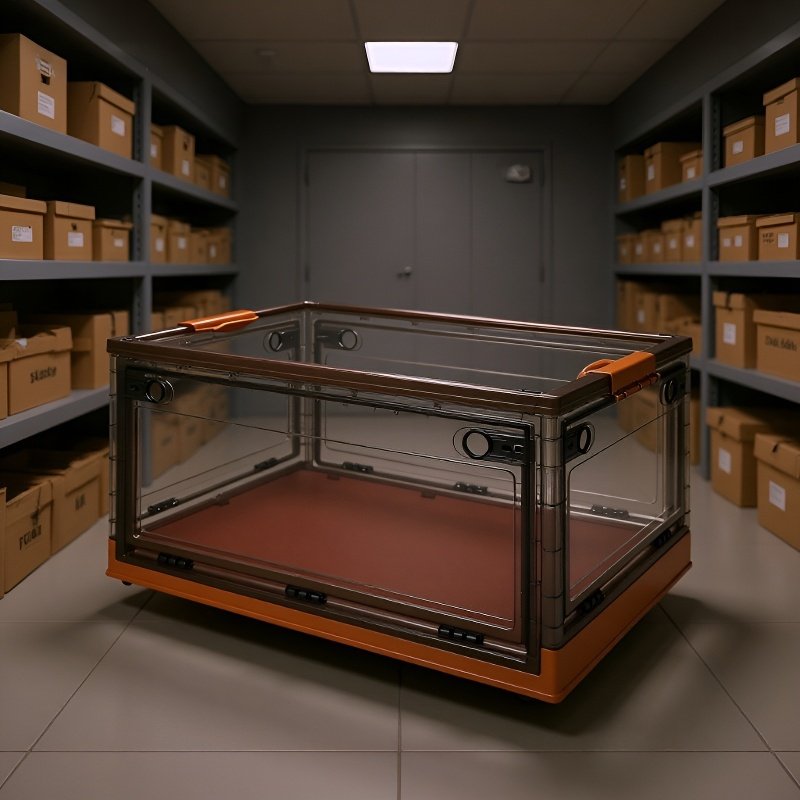 多機能折りたたみ収納ボックス