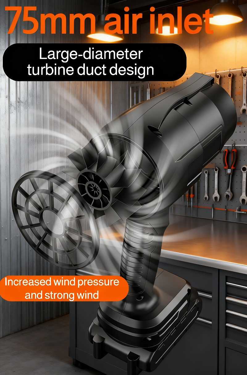 Versatile air blower for multiple cleaning tasks