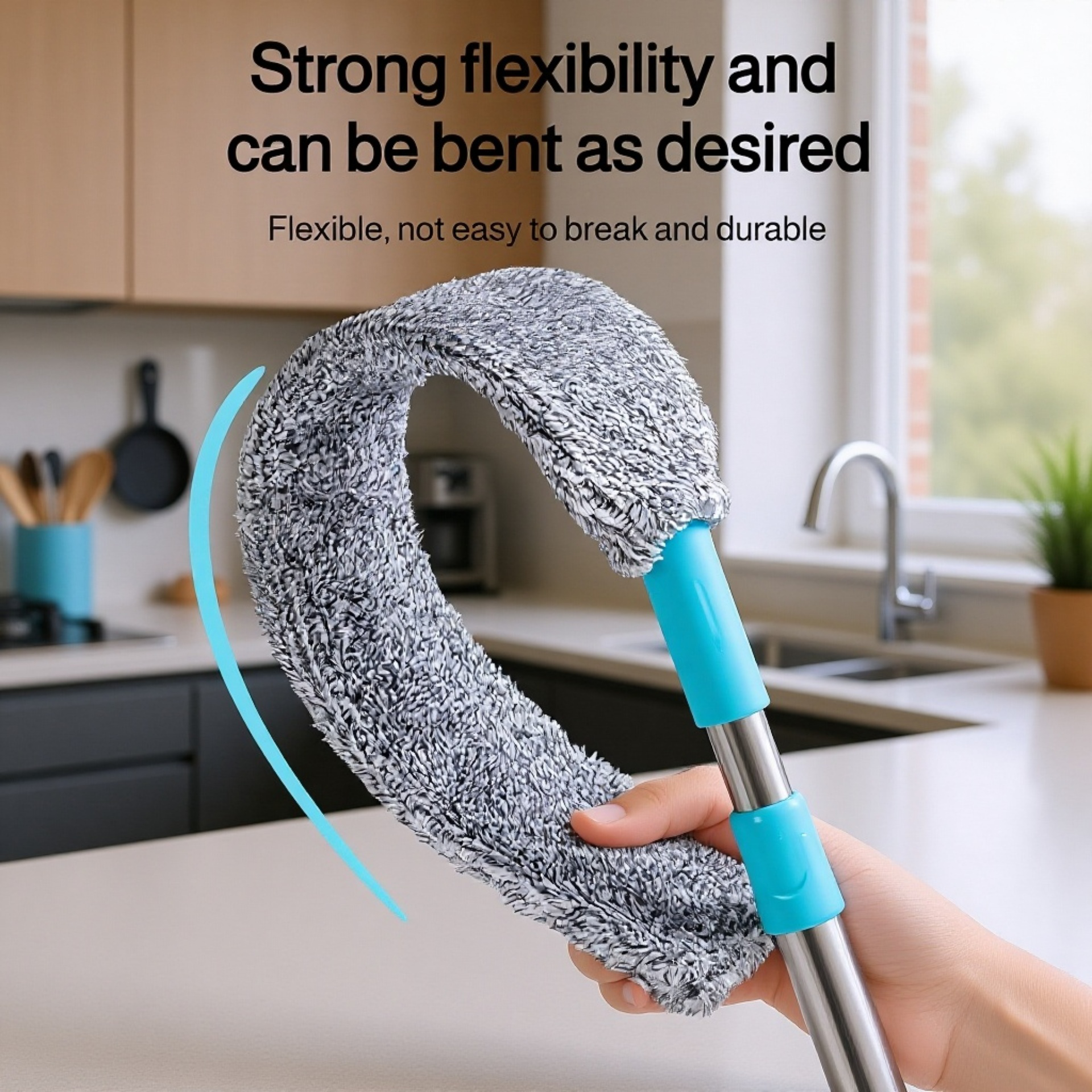 Extendable Dust Removal Duster for Home Cleaning