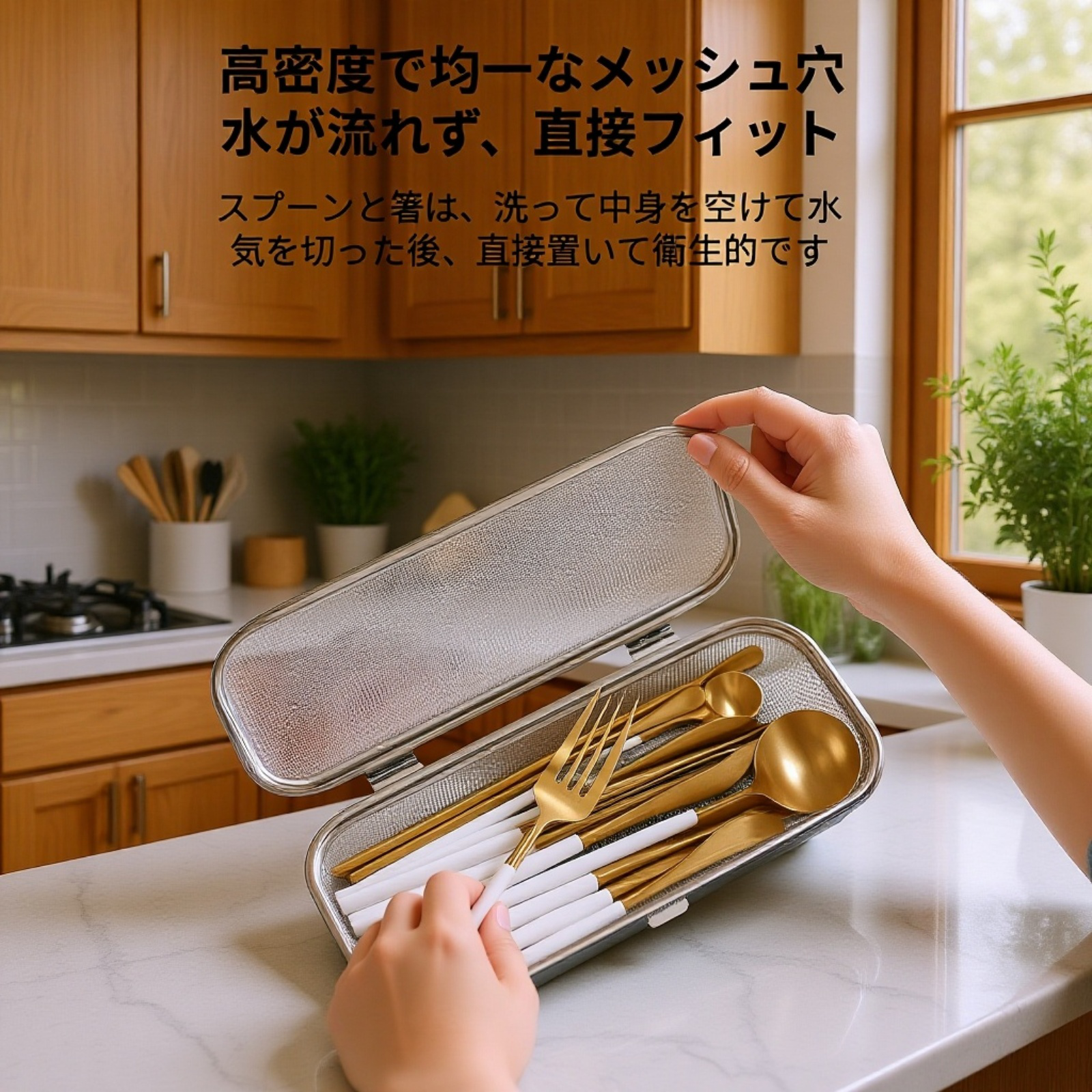 304ステンレス製食器浸漬自動洗浄バスケット防散落