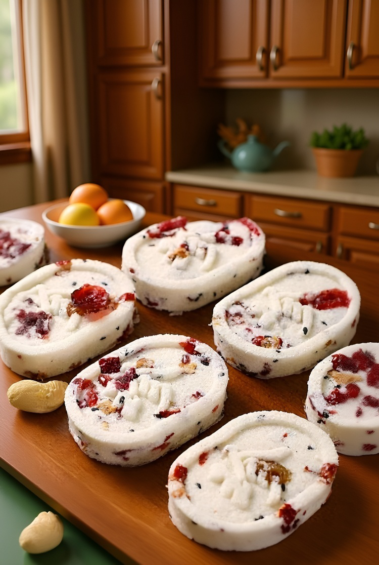 八宝ケーキの素材アップ（紅棗、山芋等）