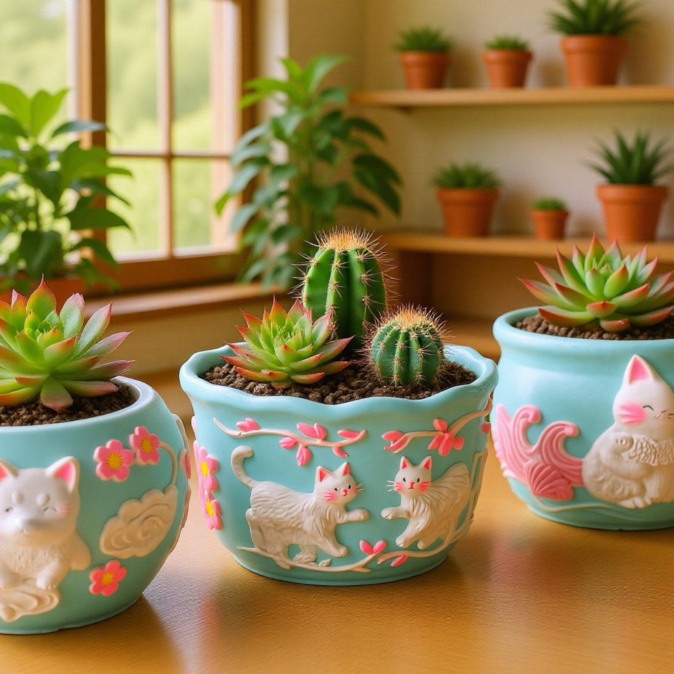 手作りガーデニング雑貨としての使用例