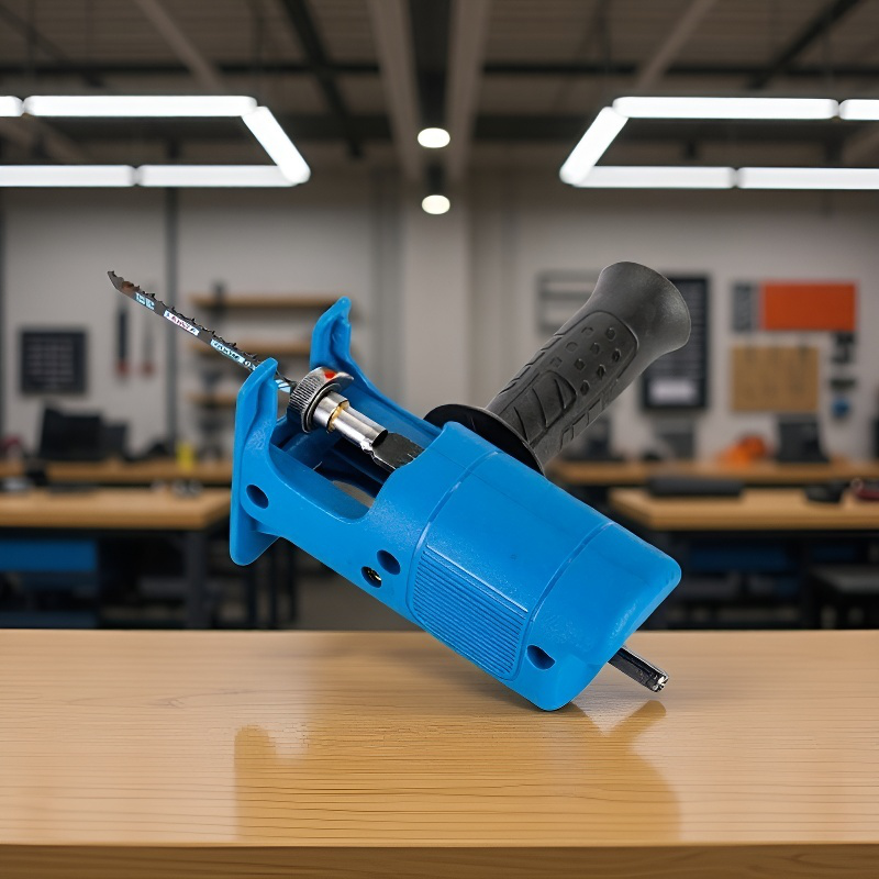 Sierra de sable eléctrica para cortar madera, compatible con taladros