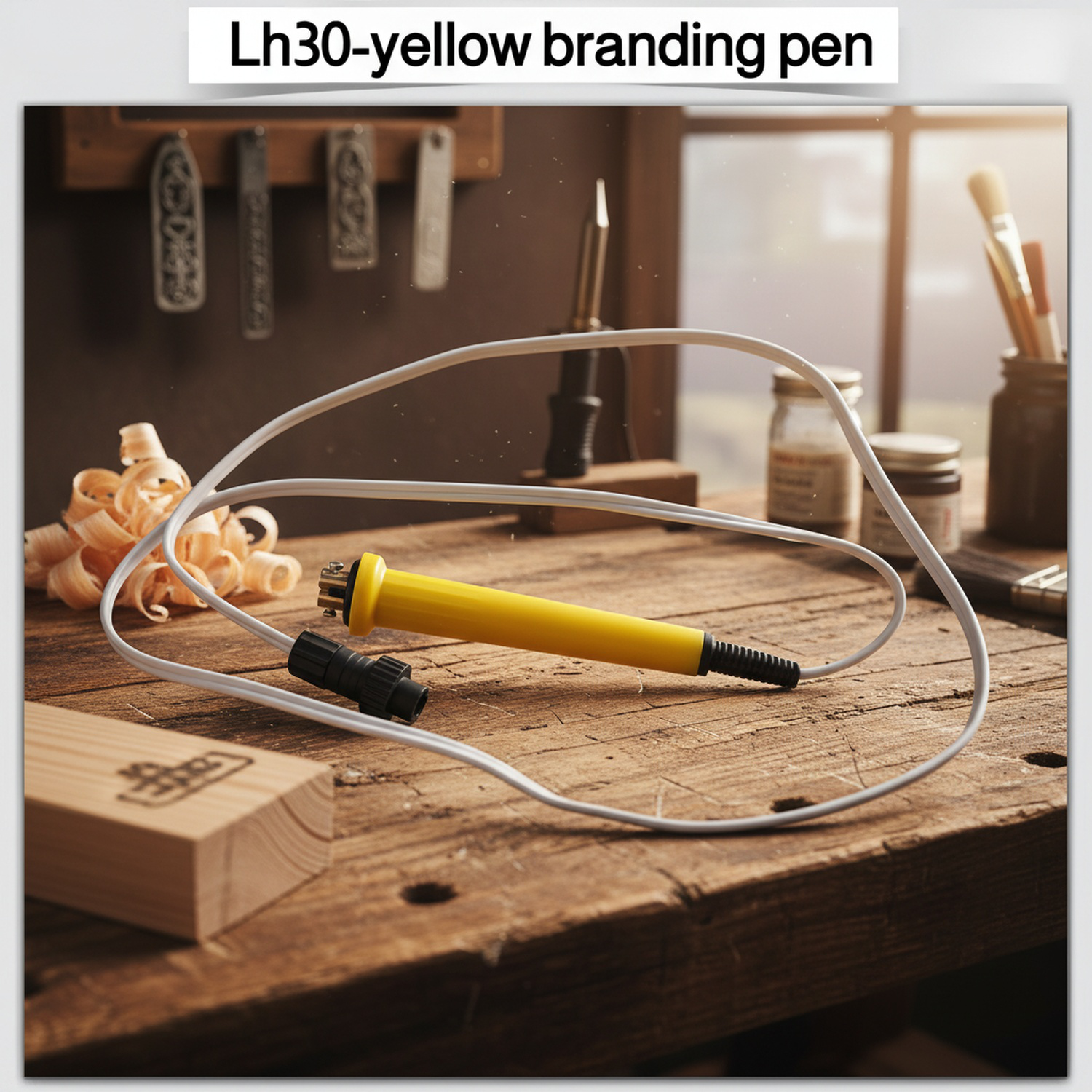 Pyrography machine for gourd and wood art projects