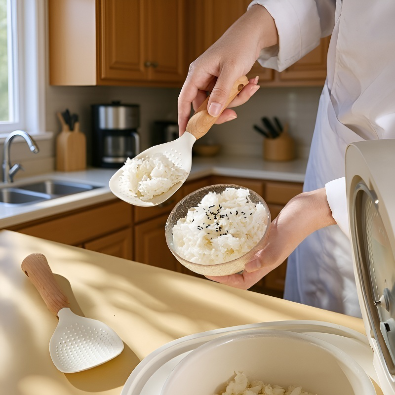 식품용 논스틱 실리콘 밥주걱 가정용주걱 밥솥 전용주걱
