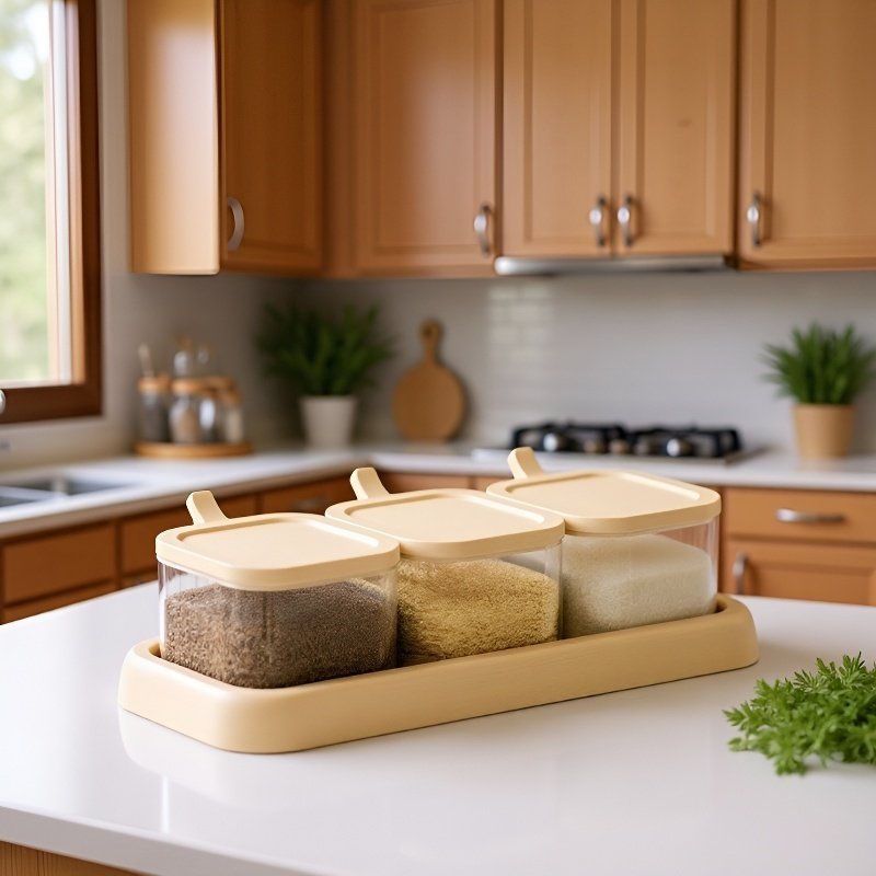 برطمانات التوابل المنزلية