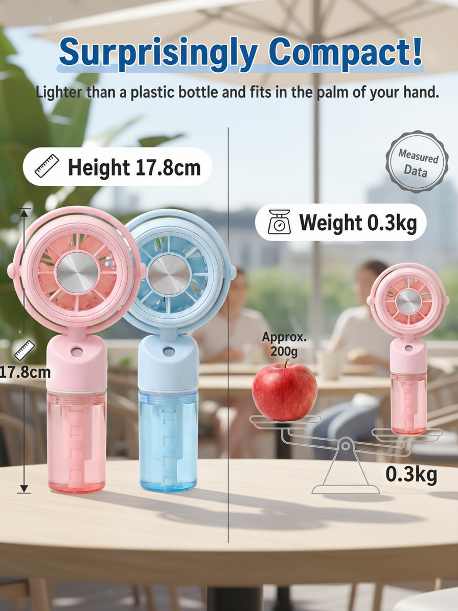 Small table fan for home and office