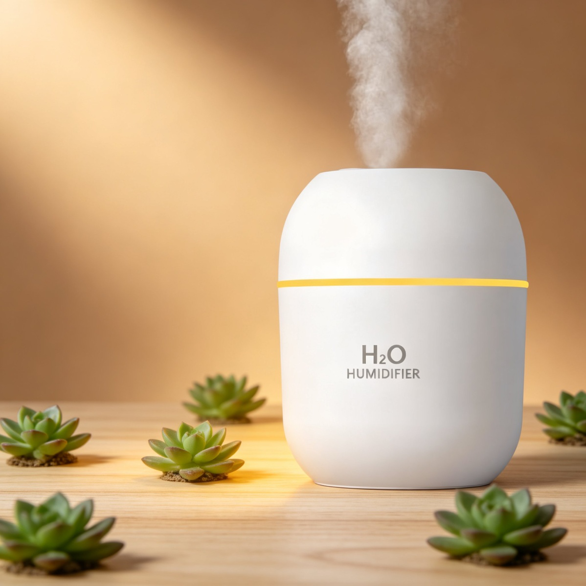 Humidificador portátil USB colorido, ideal para hogar y escritorio