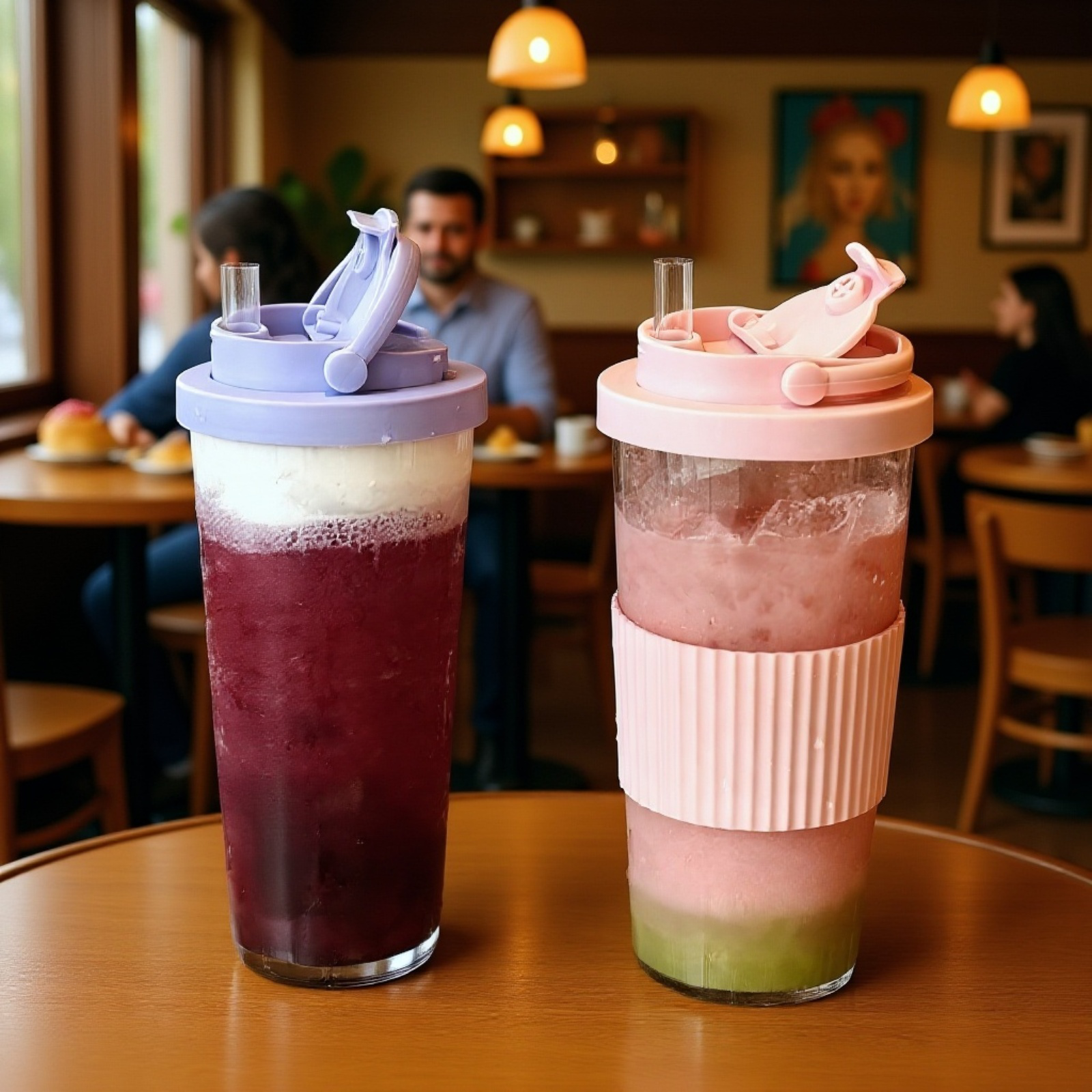 대구 흡입 버블티컵 사용 방법 안내