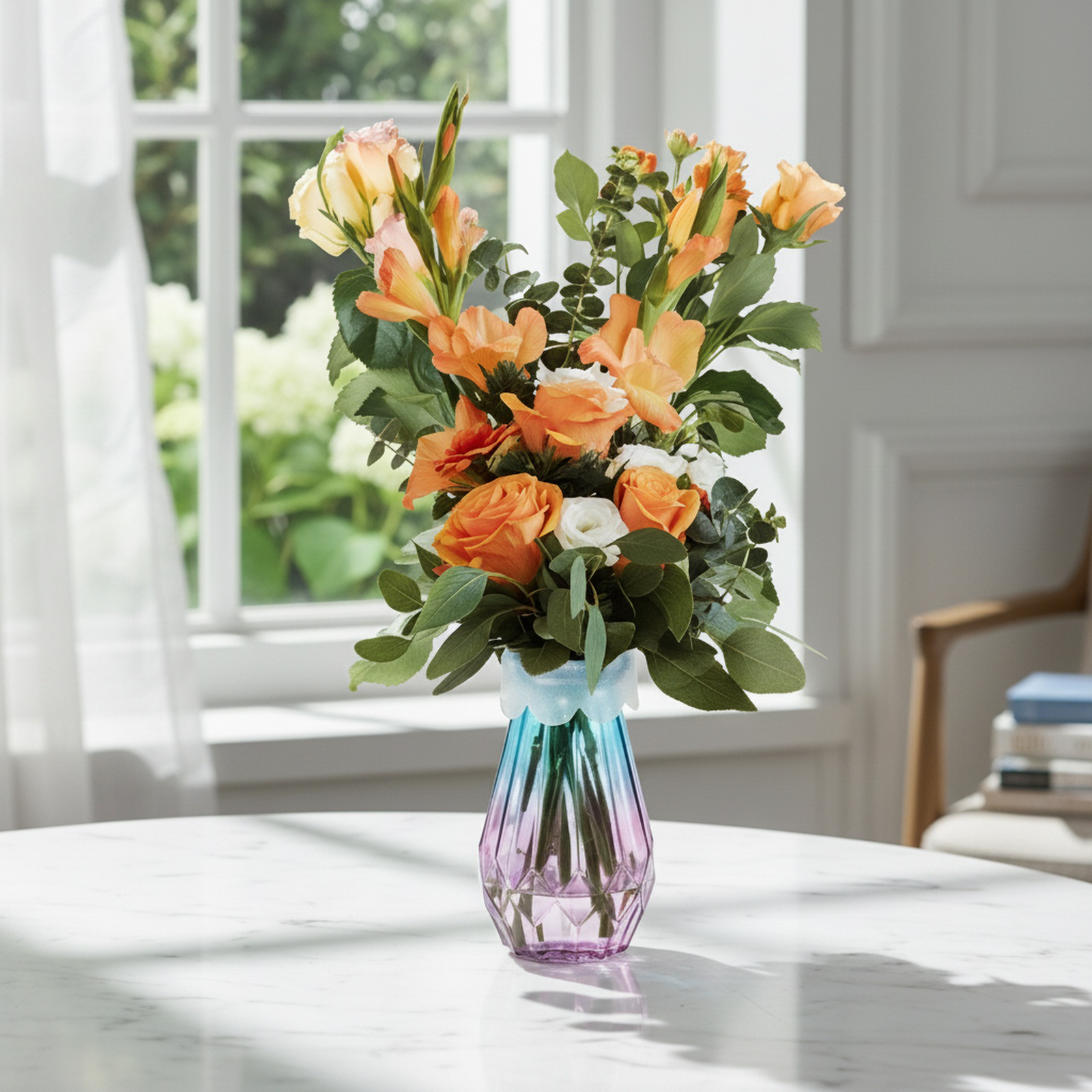 Accessoire de maintien pour bouquets de fleurs