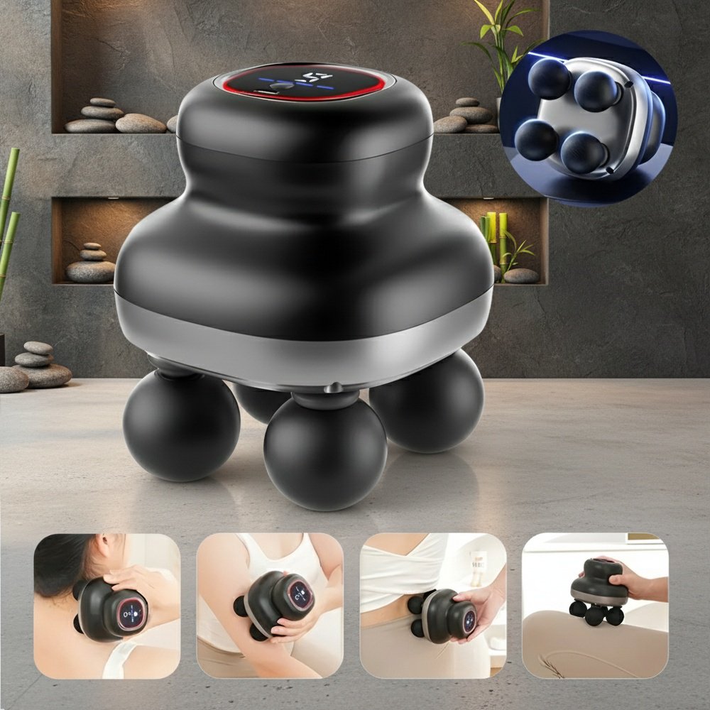 Four-Head Fitness Muscle Relaxation Massager