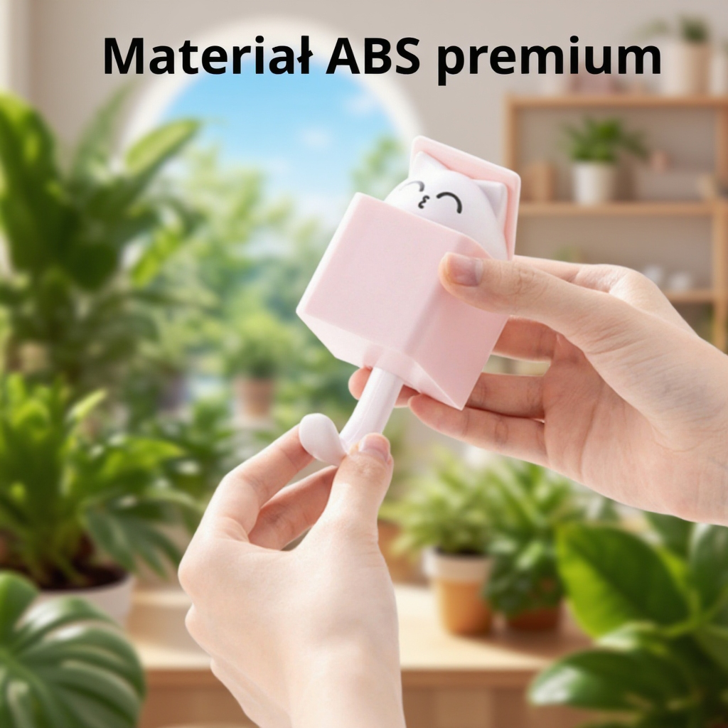 Haczyk Słodki Kot Teleskopowy Hak Ścienny Uniwersalny Hak Ścienny Niezniszczalny Klej 4 szt