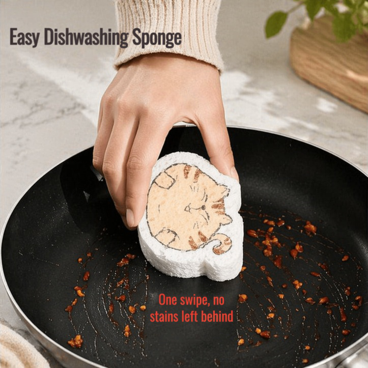 Pulp Cotton Dishwashing Cloth