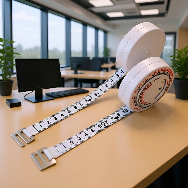 メジャーと延長テープの接続例