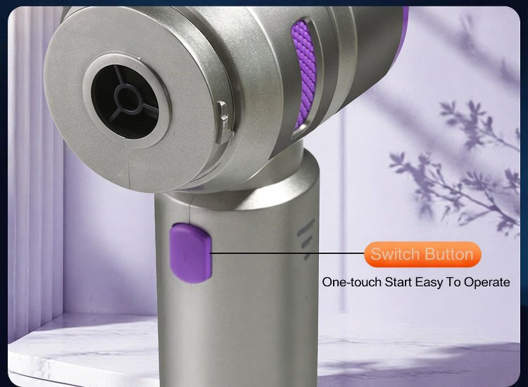 Easy-to-use high power car vacuum