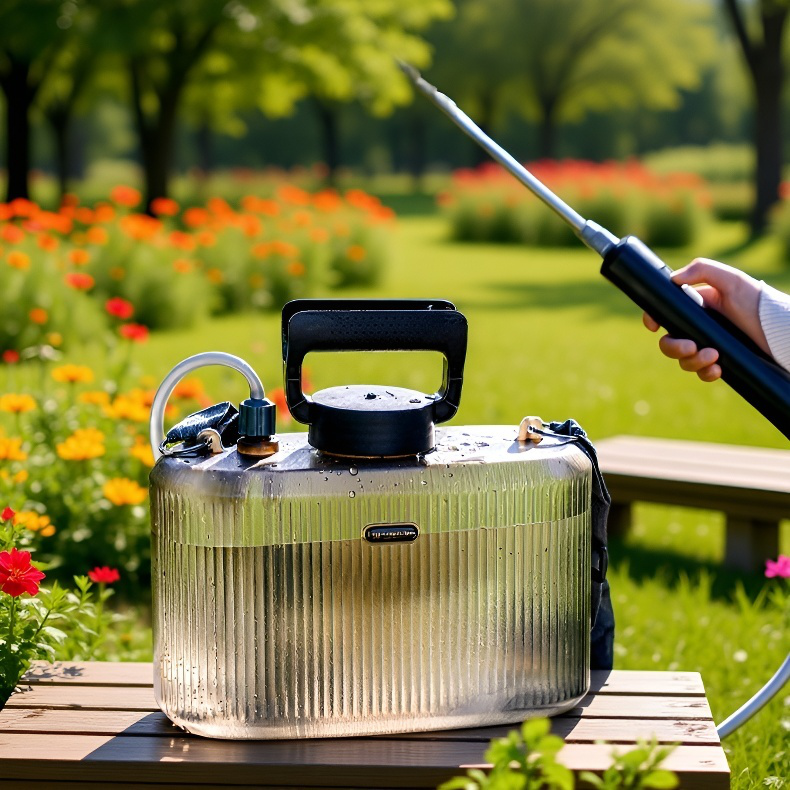 農業用電動噴霧ケトル 高圧噴薬器
