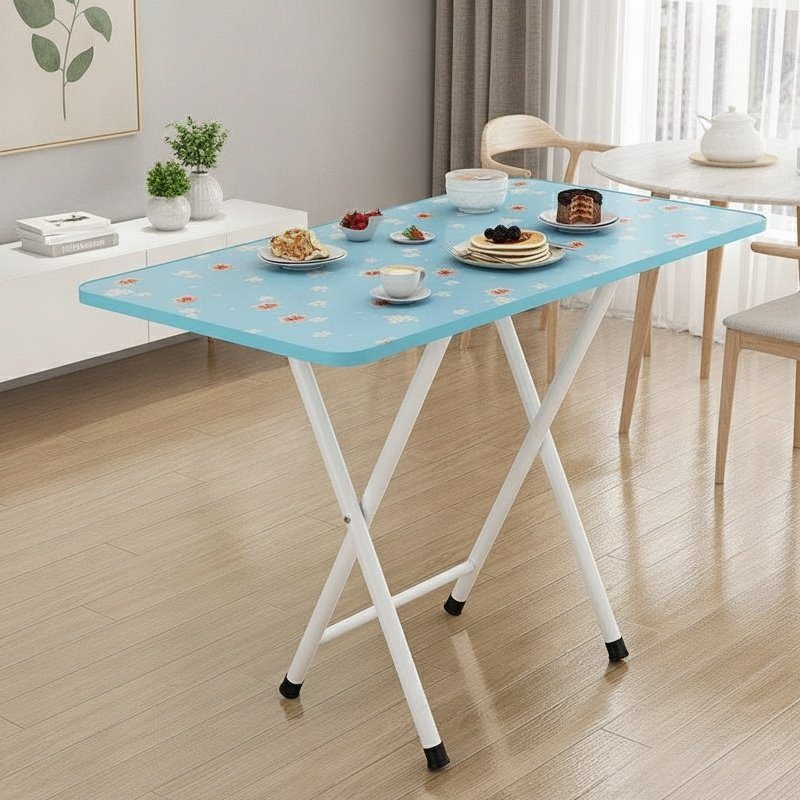 Portable Folding Dining Table Student Study Desk Dormitory Multi-functional Table