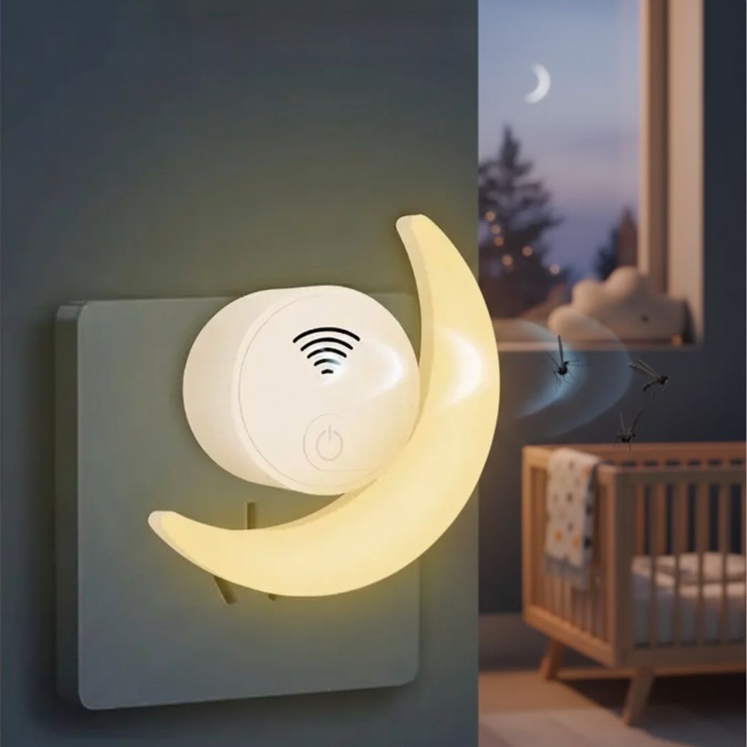 Easy to use plug-in mosquito repellent night lamp