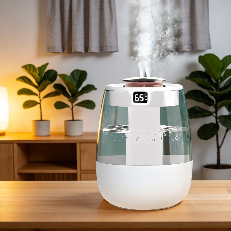 Large Capacity USB Humidifier with Double Spray Design for Home, Office, Bedroom, Dormitory, Outdoor