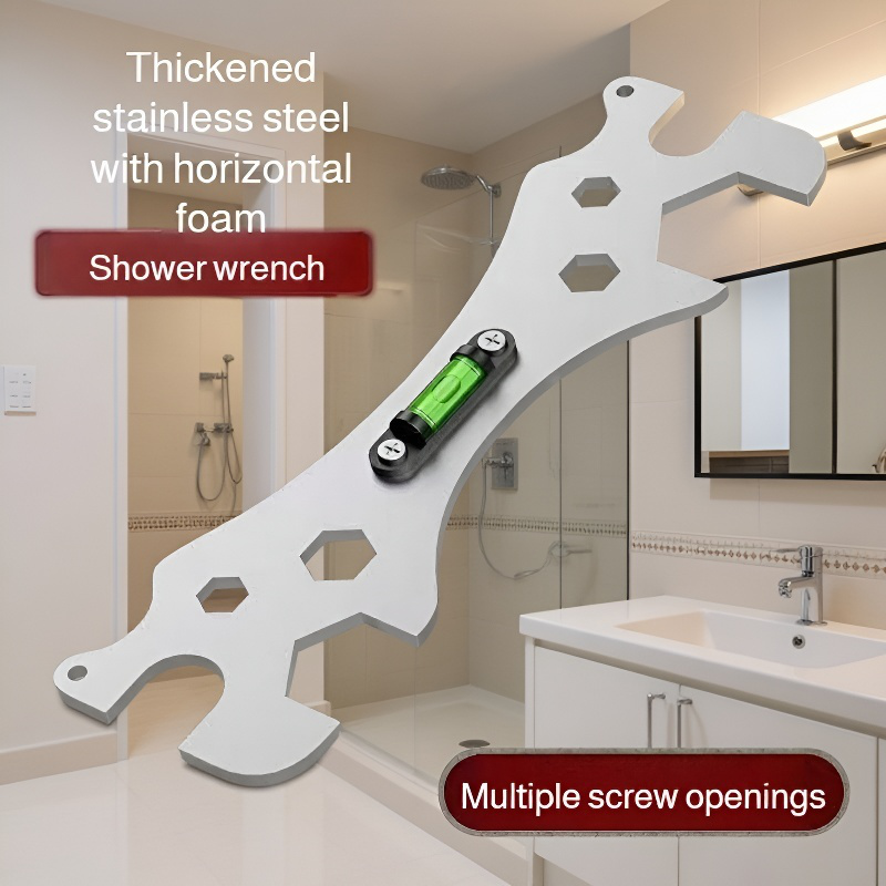 Bathroom wrench adjusting sink faucet