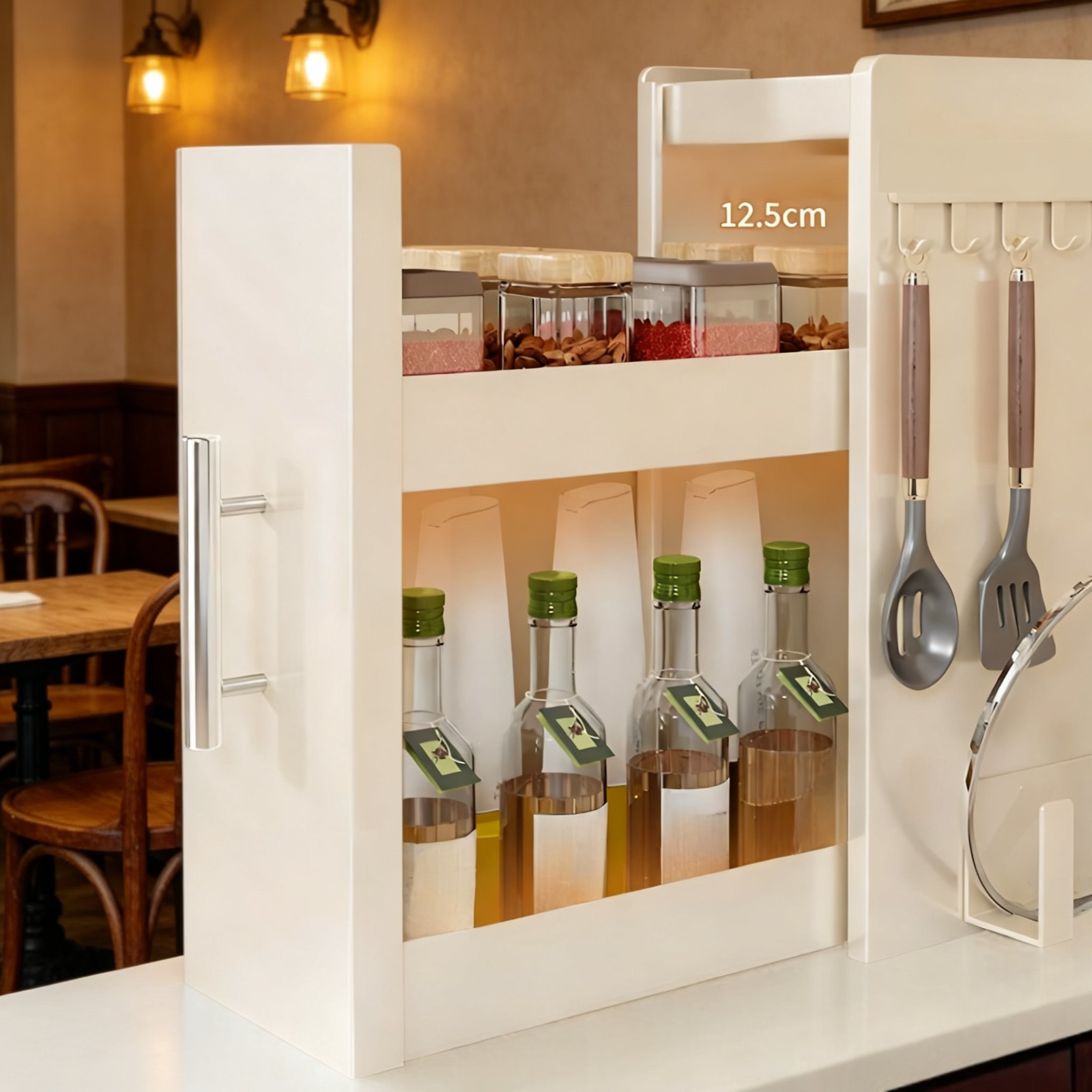 Organizador de especias ahorra espacio