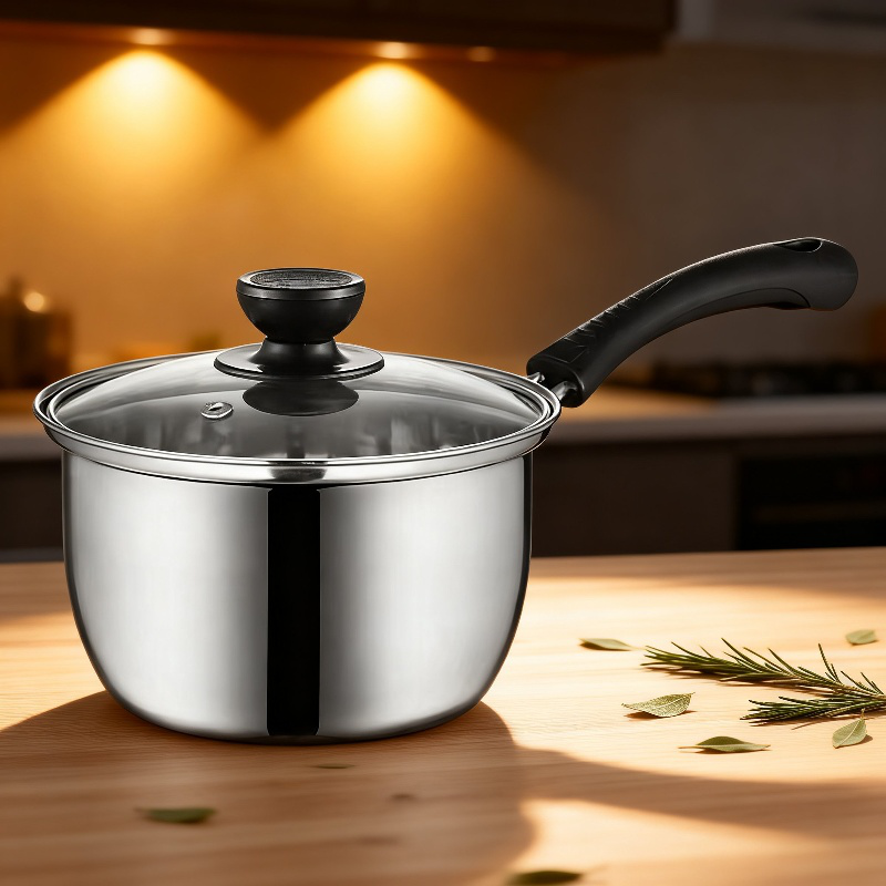 Cazo para leche de acero inoxidable grueso