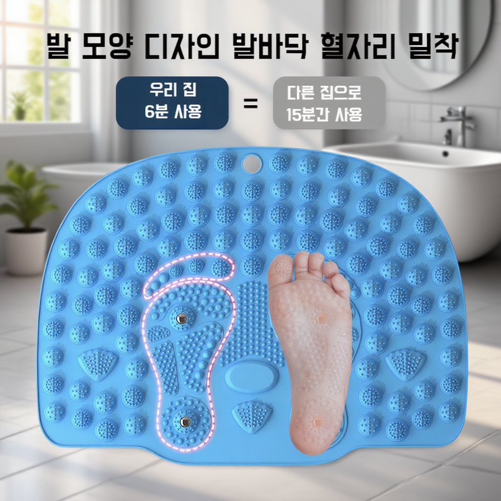 발지압 마사지 풋패드 (발로 밟는 타입)