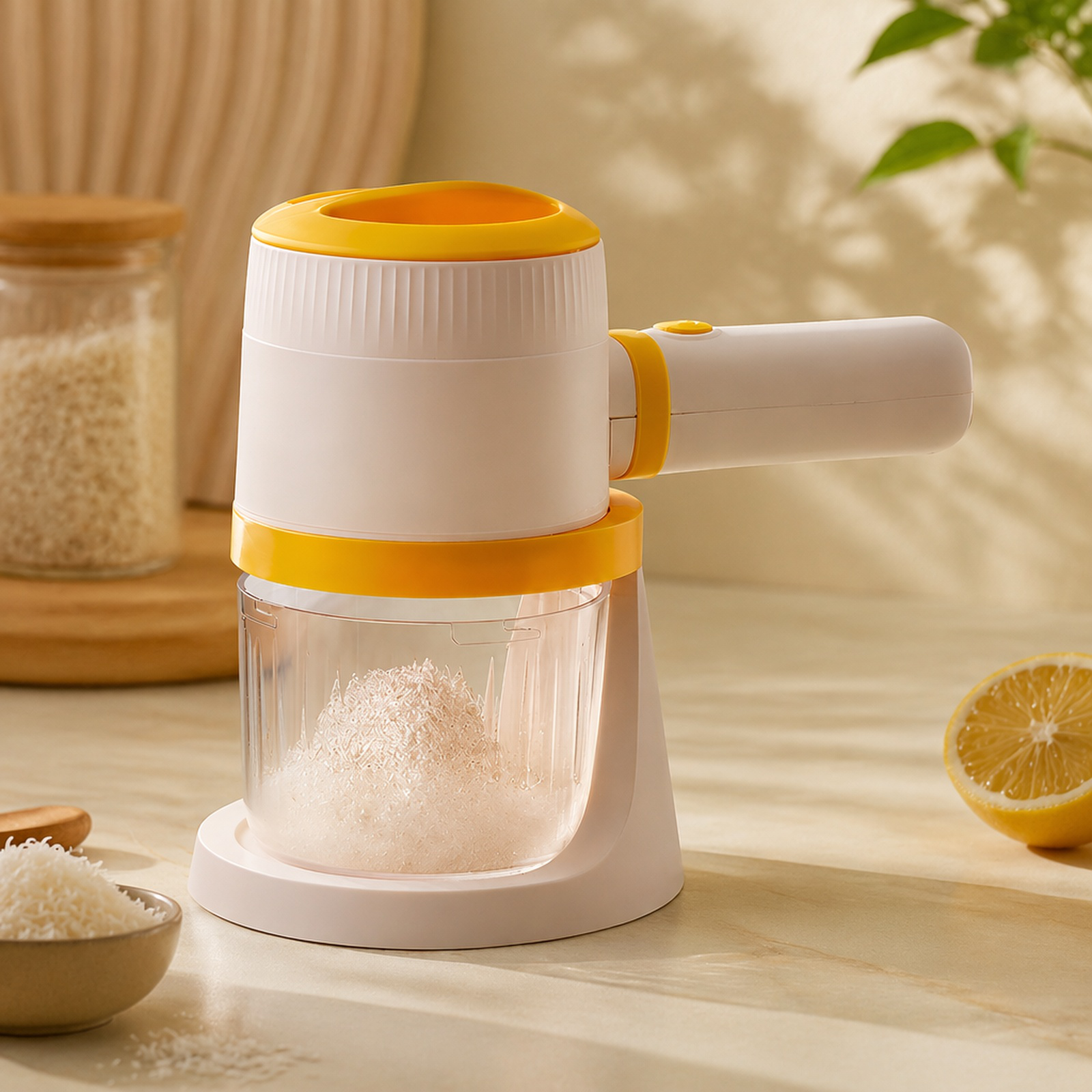 Machine à glace pilée électrique pour usage domestique