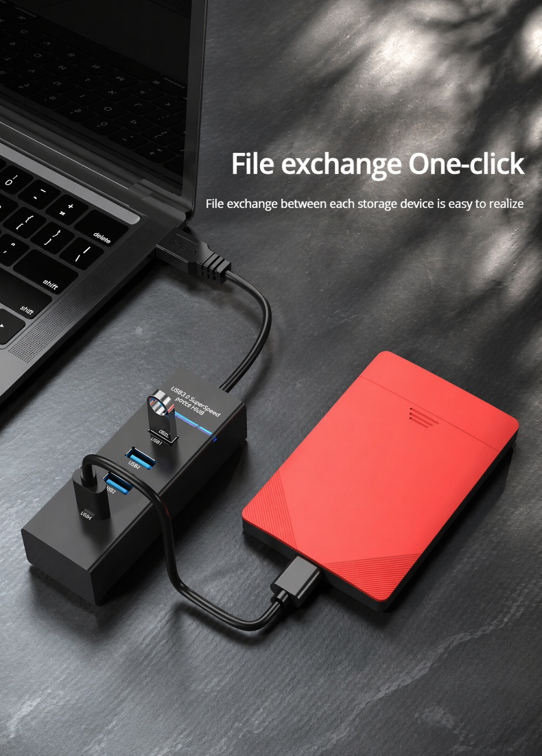 Plug and play USB Hub Expander