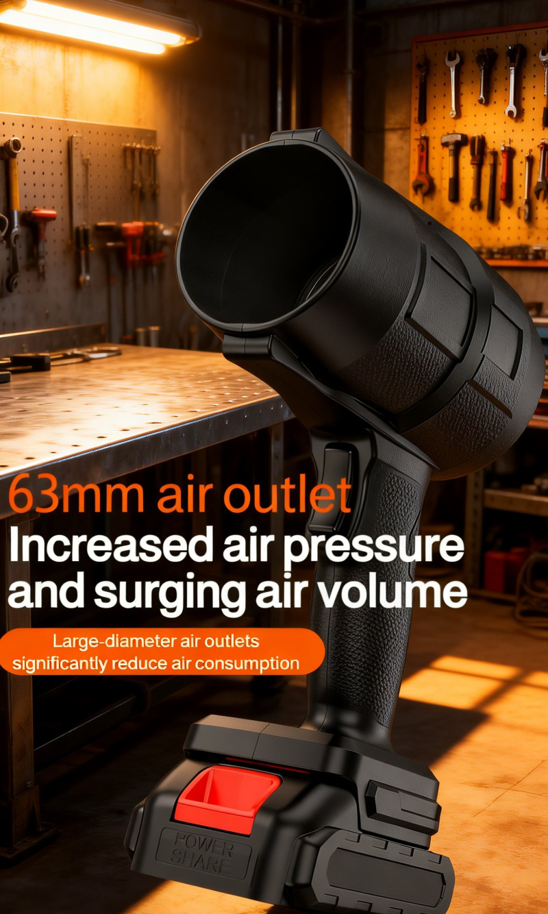 Storm Blower used for cleaning hard-to-reach areas