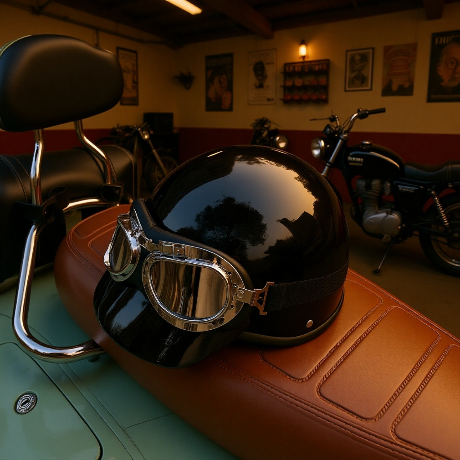 Medio casco unisex transpirable